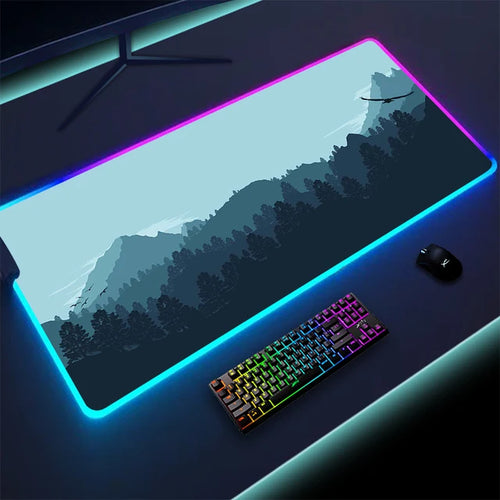 Load image into Gallery viewer, Non-slip RGB Gaming Pad
