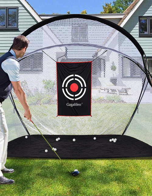 Load image into Gallery viewer, Golf Net,Golf Net Backyard Driving,Golf Driving Range,Golf Swing Net,Heavy Duty Golf Practice Net,Golf Practice Hitting Net,Quick Setup Golf Net with Target Cloth and Carry Bag(Style Optional)
