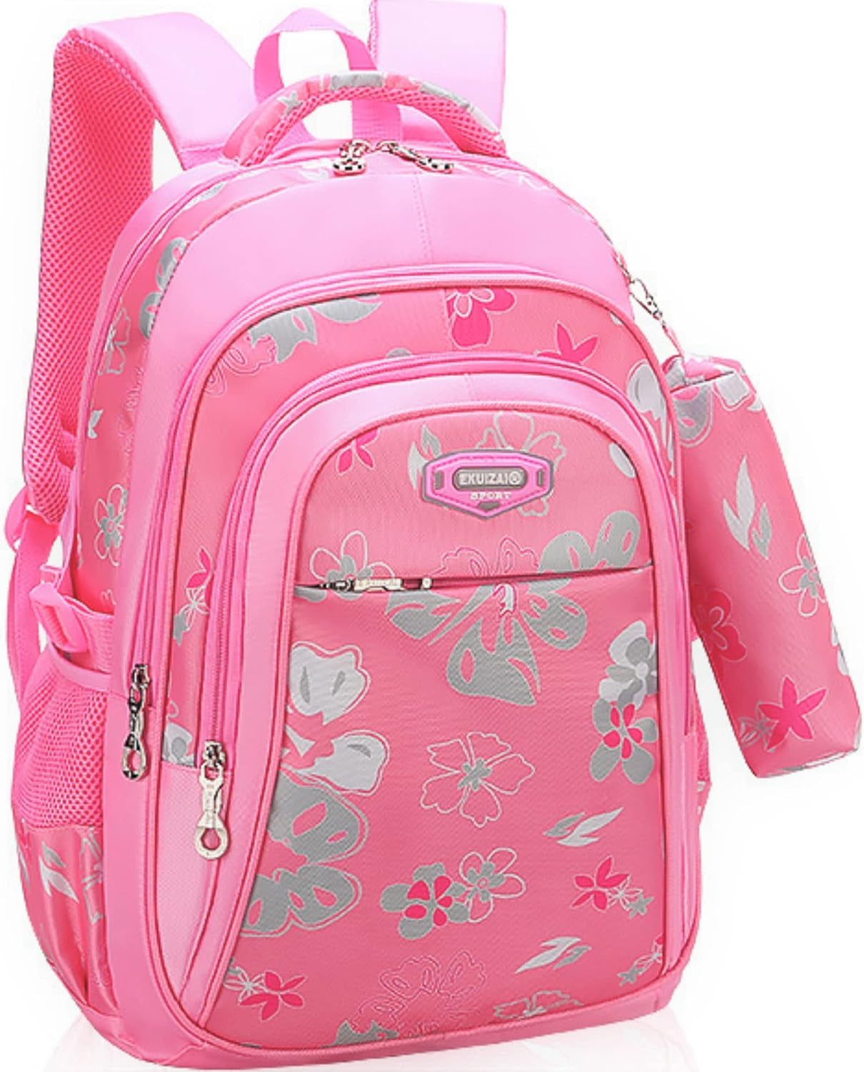 Kids Backpack for Girls Unicorn Backpack for School Water Repellent | Cute Backpacks for Elementary or Kindergarten | Pink School Bag 15” School Backpack