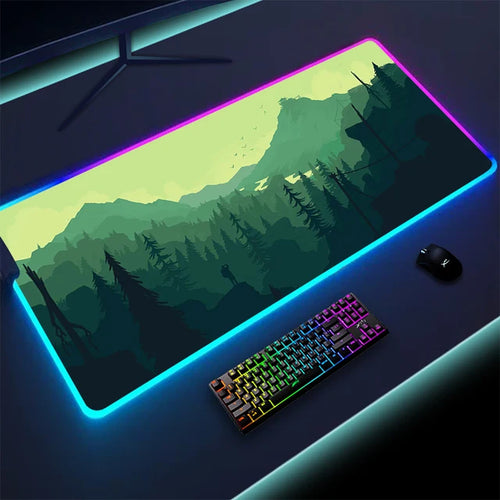 Load image into Gallery viewer, Non-slip RGB Gaming Pad
