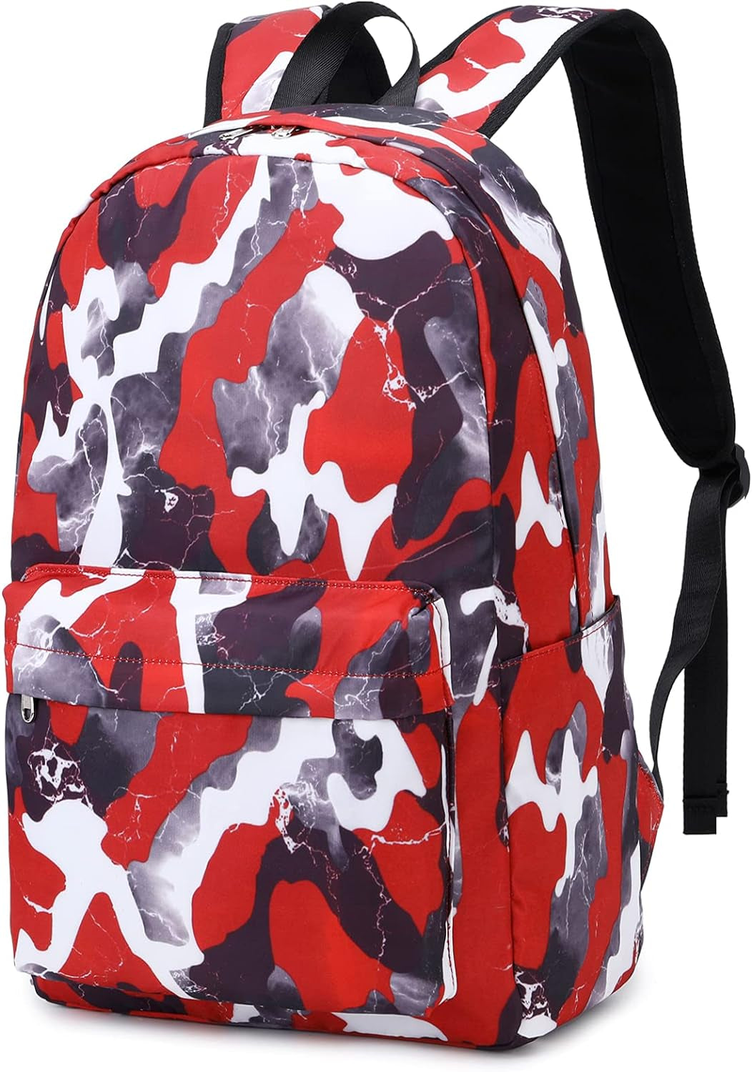 Boy/Girl School Backpack Set Camouflage Bookbags School Bags for Elementary Middle School