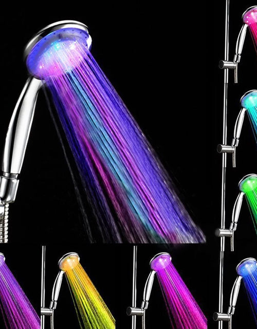 Load image into Gallery viewer, Bathroom 7 Color LED Shower Head with Automatic Changing
