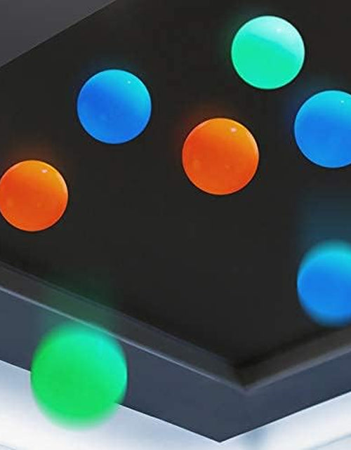 Load image into Gallery viewer, 8 Pieces Glow in the Dark Stress Balls Ceiling Balls Sticky Balls That Stick to the Ceiling Glowing Balls for Relax Toy Teens and Adults (White, Blue, Orange, Green, 1.8 Inches)
