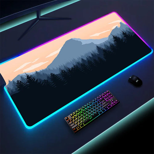 Load image into Gallery viewer, Non-slip RGB Gaming Pad
