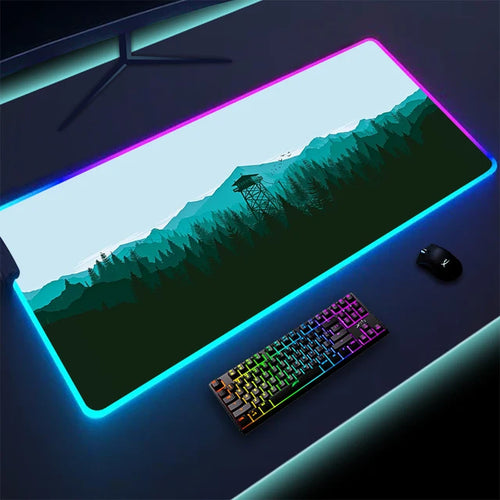 Load image into Gallery viewer, Non-slip RGB Gaming Pad
