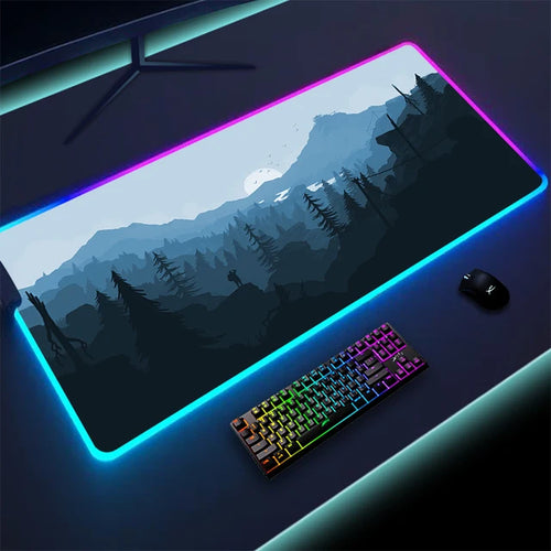 Load image into Gallery viewer, Non-slip RGB Gaming Pad
