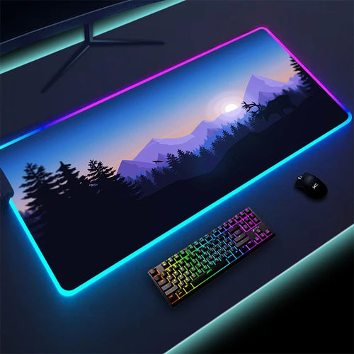 Load image into Gallery viewer, Non-slip RGB Gaming Pad
