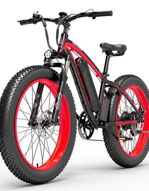 Load image into Gallery viewer, [USA Direct]  XF4000 16Ah 48V 1000W Electric Bicycle 26*4.0 Inches Fat Tires 110Km Mileage Range Max Load 200Kg
