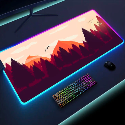 Load image into Gallery viewer, Non-slip RGB Gaming Pad
