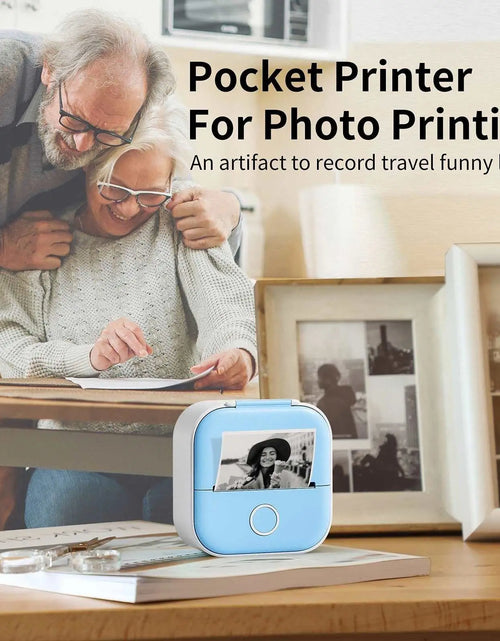 Load image into Gallery viewer, Portable Mini Thermal Label Printer
