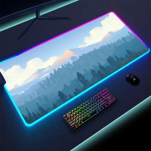 Load image into Gallery viewer, Non-slip RGB Gaming Pad
