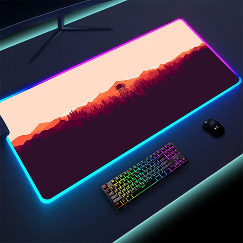 Load image into Gallery viewer, Non-slip RGB Gaming Pad
